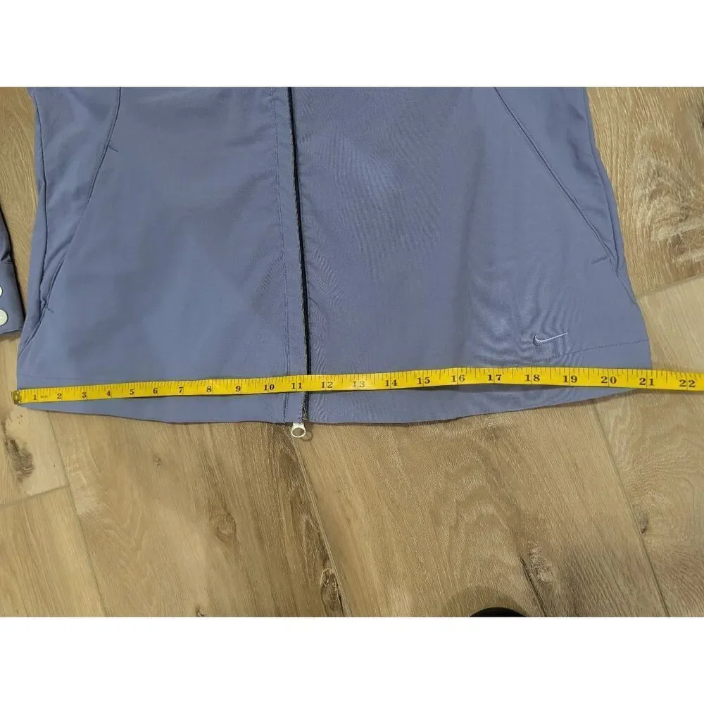 Nike Golf Fit-Dry Jacket Women’s Large Purple Pastel Full Zip Vintage BNWT